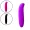 Vibrador Ponto G em Silicone Aveludado Recarregável Yaffa