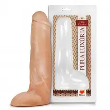 Pênis Realístico com Escroto 27x5,5 cm Pênis Realístico com Escroto 27x5,5 cm