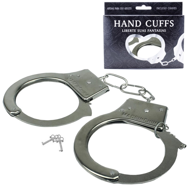Algema Hand Cuffs de Metal