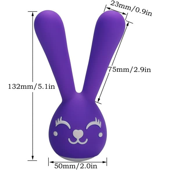 Vibrador e Estimulador de Clitóris Recarregável Nancy Vibrador e Estimulador de Clitóris Recarregável Nancy