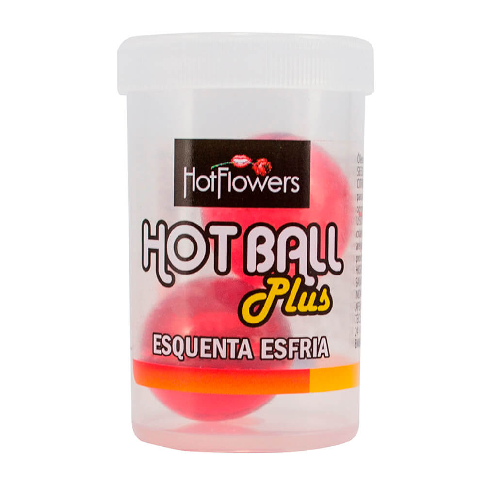 Bolinhas Funcionais Hot Ball Plus Esquenta e Esfria Hot Flowers