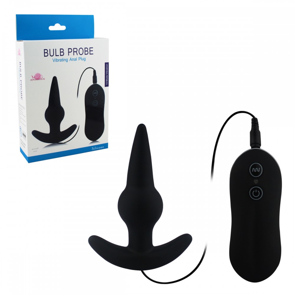 Bulb Probe - Plug com Vibro - Estimulador de Próstata Bulb Probe - Plug com Vibro - Estimulador de Próstata
