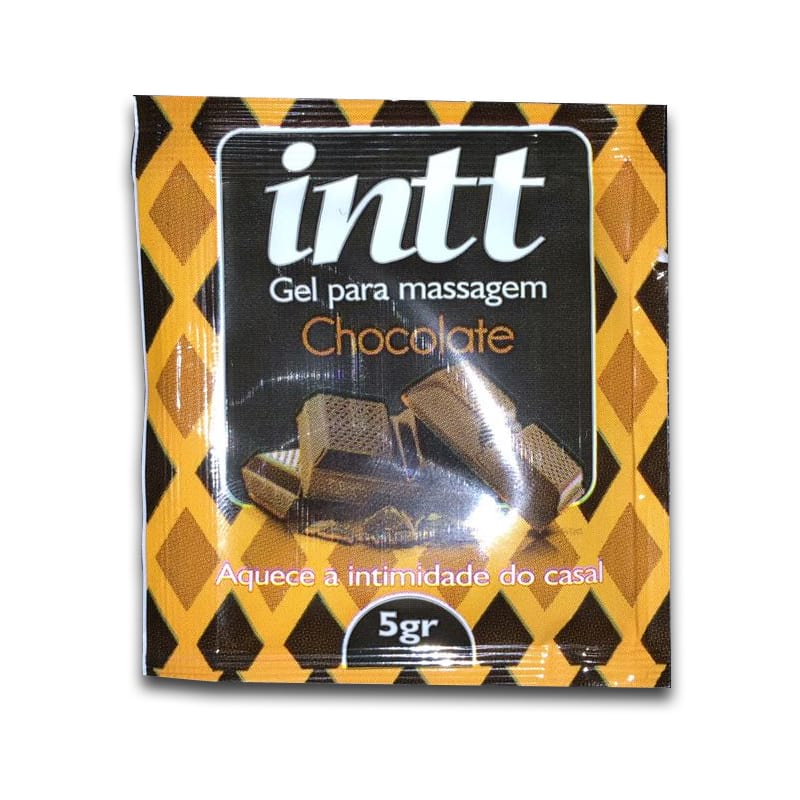 Gel Beijável Hot Chocolate Intt Sachê 5g Gel Beijável Hot Chocolate Intt Sachê 5g