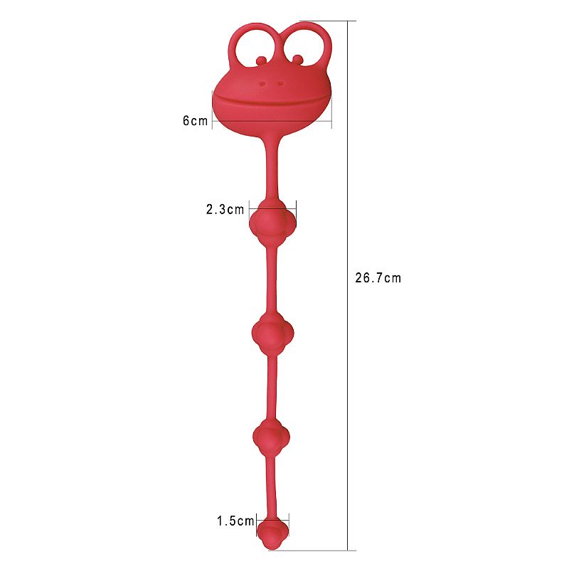Plug Anal em Silicone com Esferas Plug Anal em Silicone com Esferas