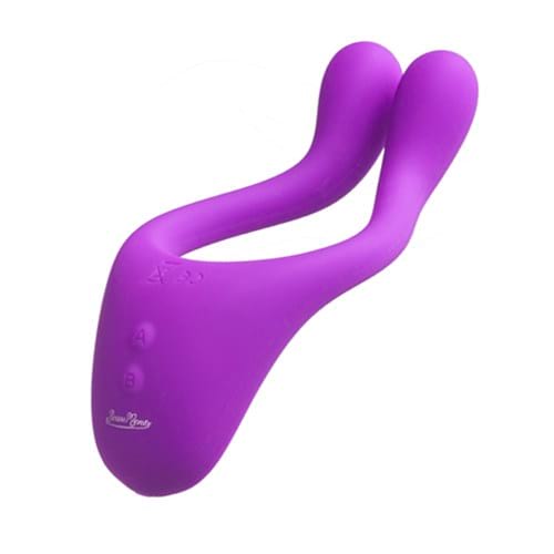 VIBRADOR PARA CASAL DOPPIO NALONE LILÁS VIBRADOR PARA CASAL DOPPIO NALONE LILÁS