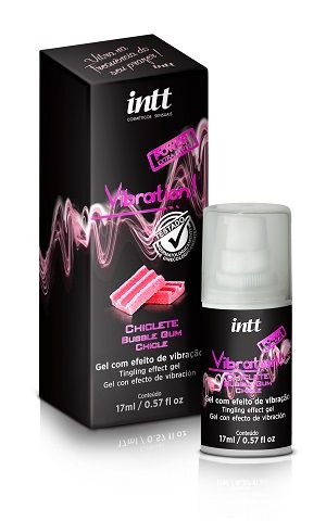 Vibration Chiclete Extra Forte - Gel Excitante que Vibra 17 ml Intt