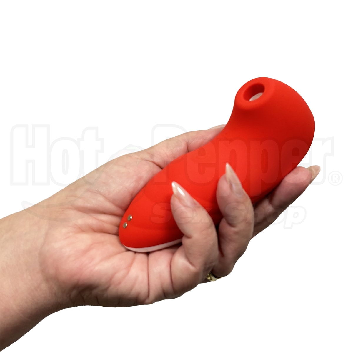 Kiss My Clit Sugador de Clitóris com 7 modos de ondas de pressão, vibrador sugador em silicone cirúrgico recarregável da linha Deborah Secco by Intt