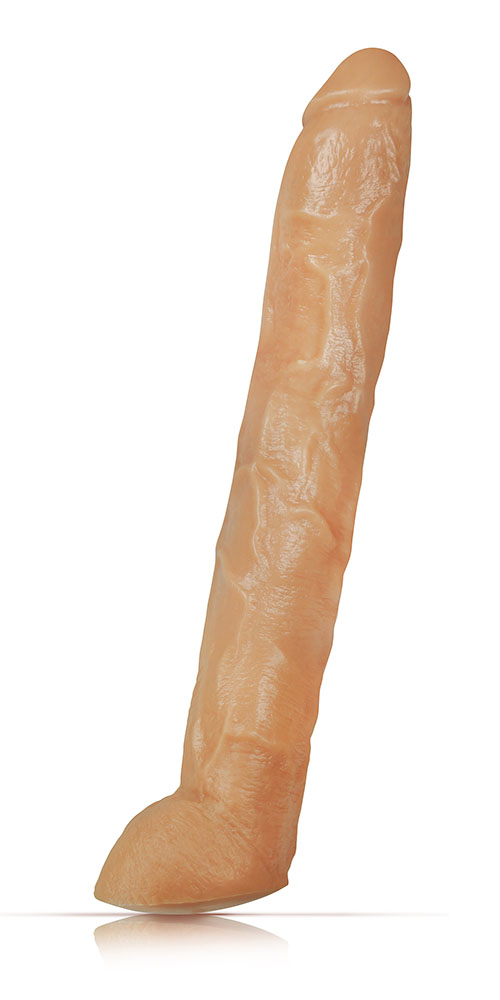 Pênis Realístico com Escroto 38x5,4 cm Pênis Realístico com Escroto - 38 x 5 cm