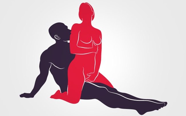 Melhor posição sexual para ter um orgasmo Duplo - Cavalgada Invertida
