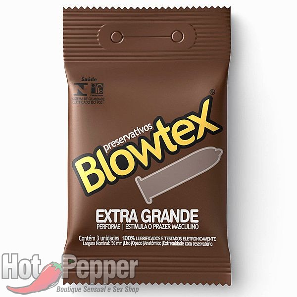 blowtex gran - Preservativos: sem desculpas para não usar