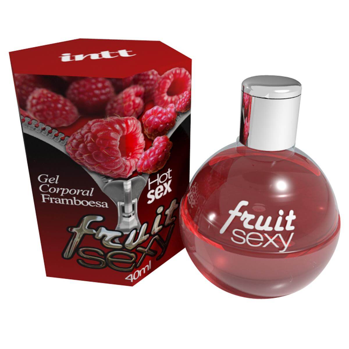 Gel Beijável Fruit Sexy Framboesa - Intt