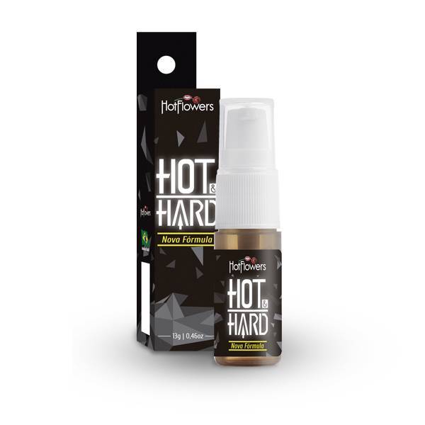Hot Hard - Excitante Masculino - Hot Flowers Hot Hard - Excitante Masculino - Hot Flowers